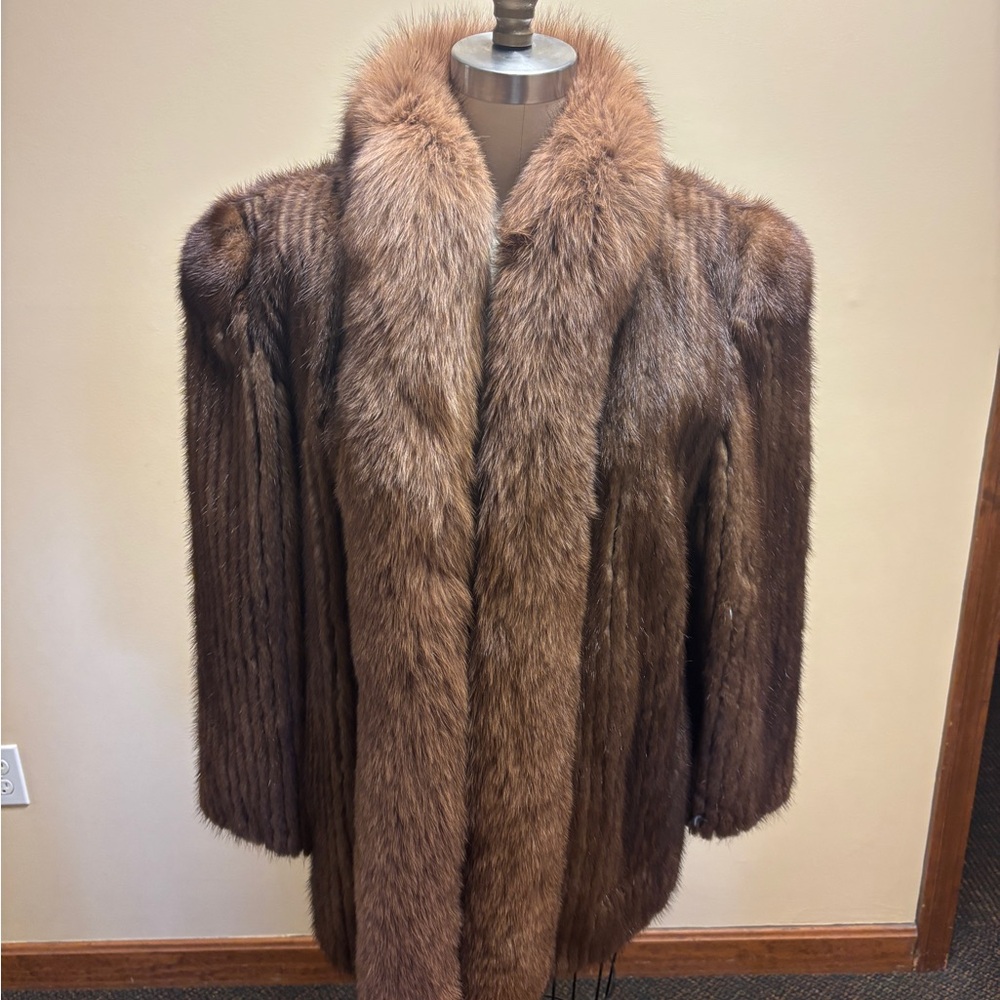 Luxurious Brown Fur Coat